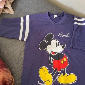 Retro Disney Football style shirt